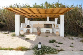 Lemonia Suites with outdoor BBQ area